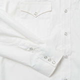 Stetson Classic Solid Snap Poplin Shirt In Optic White - Stetson - Flyclothing LLC