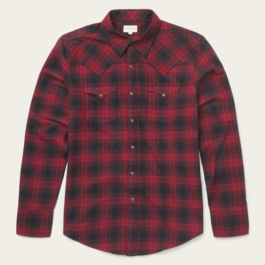 Stetson Brushed Twill Plaid Shirt - Stetson - Flyclothing LLC