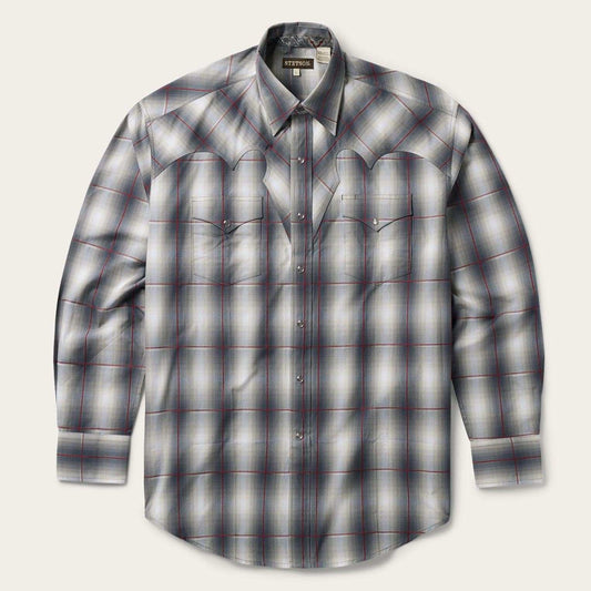 Stetson Smoke Ombre Western Shirt - Stetson - Flyclothing LLC