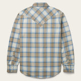 Stetson Sand Plaid Dobby Western Shirt - Stetson - Flyclothing LLC