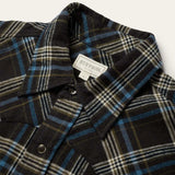 Stetson Brown Plaid Flannel Western Shirt - Stetson - Flyclothing LLC