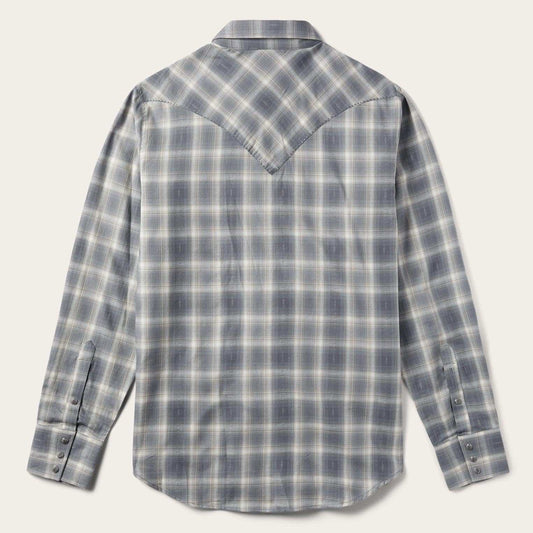 Stetson Dobby Twill Plaid Shirt - Stetson - Flyclothing LLC