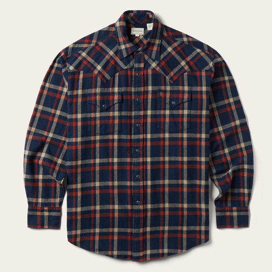 Stetson Brushed Twill Plaid Shirt - Stetson - Flyclothing LLC