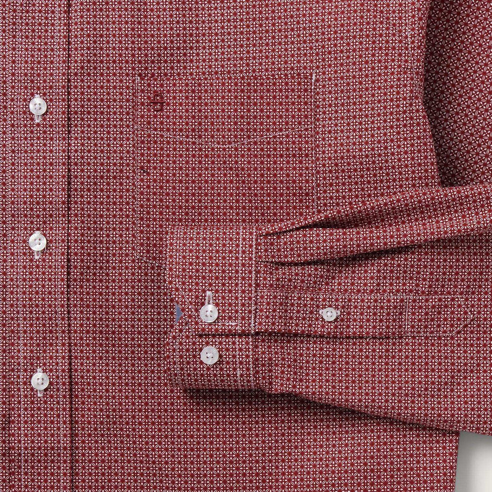 Stetson Micro Print Button-Front Shirt - Stetson - Flyclothing LLC