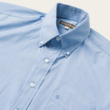 Stetson Blue Solid One-Pocket Snap-Front Shirt - Stetson - Flyclothing LLC