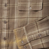 Stetson Brown Flannel Button-Front Shirt - Stetson - Flyclothing LLC