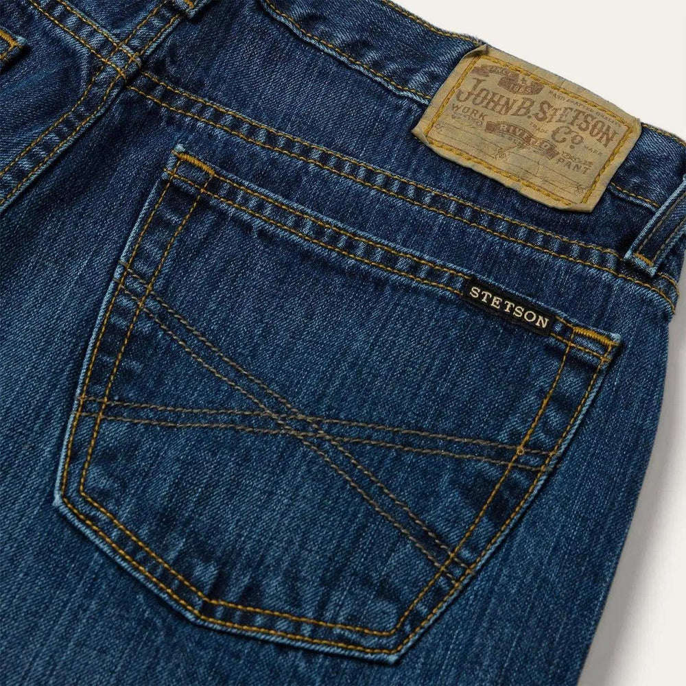 Stetson 1520 Fit Standard Straight Leg Jean - Stetson - Flyclothing LLC