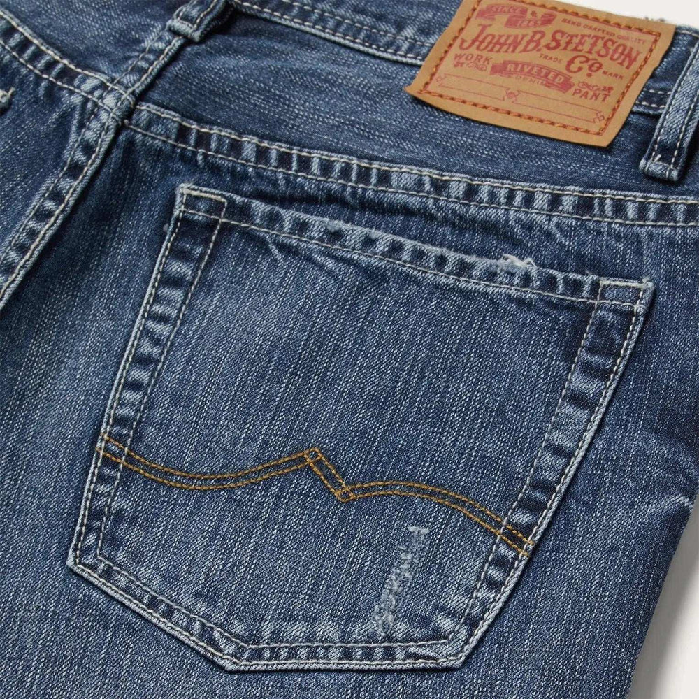 Stetson 1520 Fit Standard Straight Leg Jean - Stetson - Flyclothing LLC