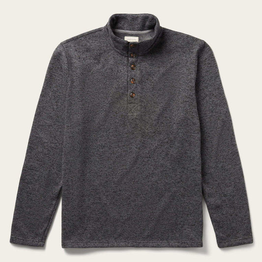 Stetson Button-Front Grey Pullover Knit Sweater - Stetson - Flyclothing LLC