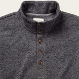 Stetson Button-Front Grey Pullover Knit Sweater - Stetson - Flyclothing LLC