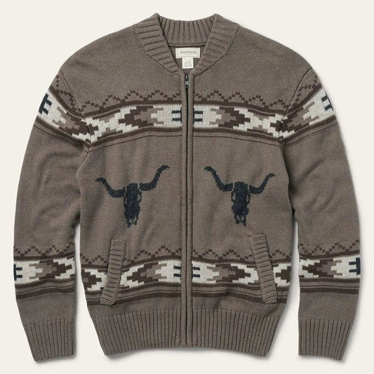 Stetson Longhorn Cardigan - Stetson - Flyclothing LLC