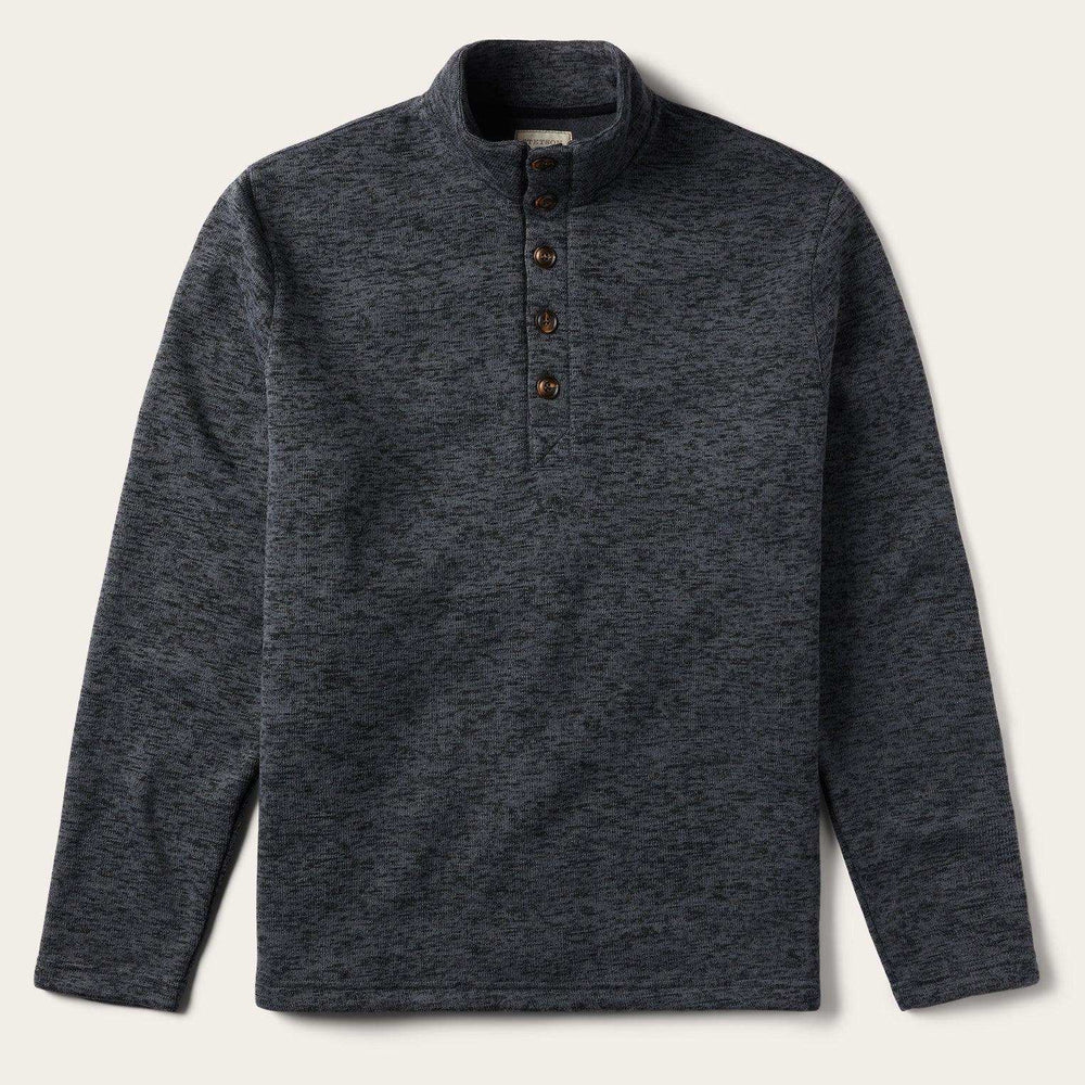 Stetson Grey Bonded Knit Sweater - Stetson - Flyclothing LLC