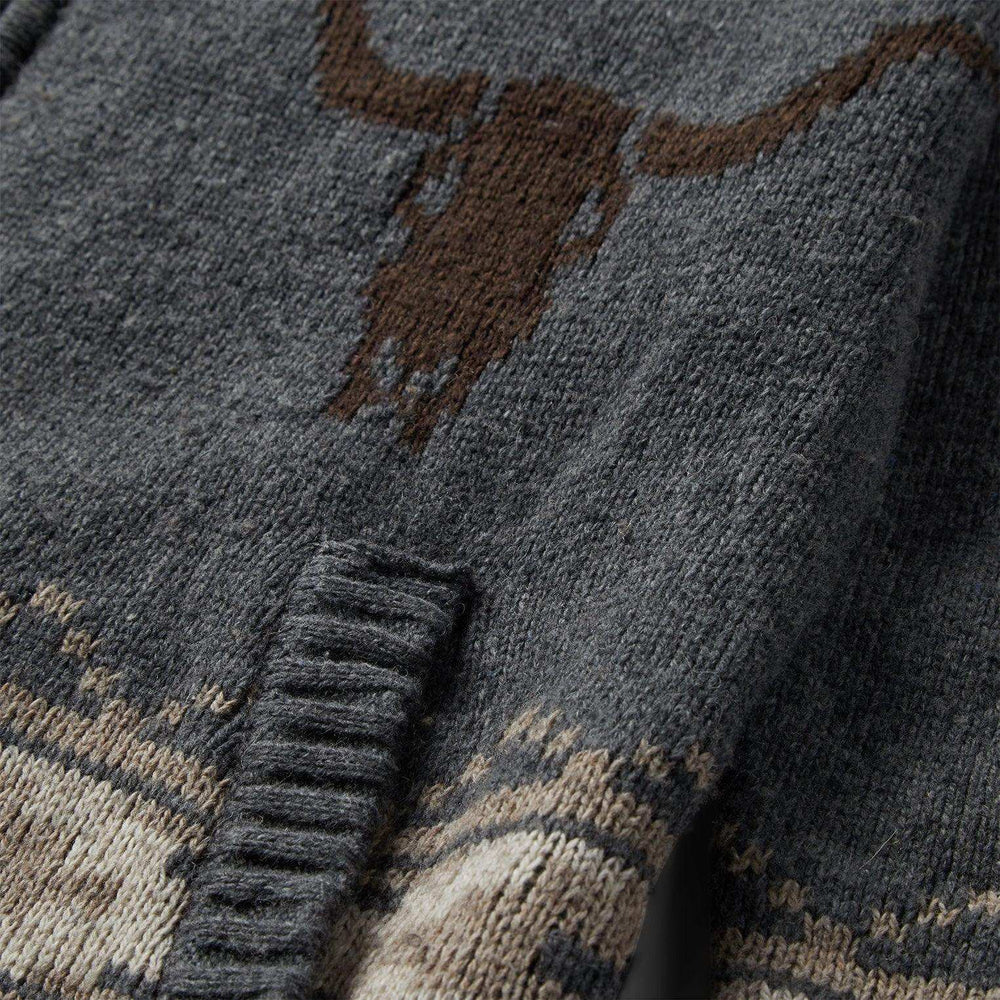 Stetson Longhorn Cardigan - Stetson - Flyclothing LLC