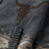 Stetson Longhorn Cardigan - Stetson - Flyclothing LLC