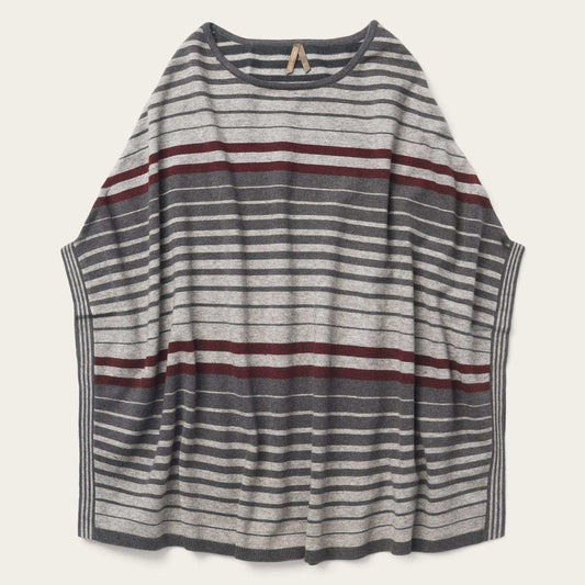 Stetson Ombre Stripe Sweater Poncho - Stetson - Flyclothing LLC