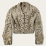 Stetson Cream Fringed Cardigan - Stetson - Flyclothing LLC