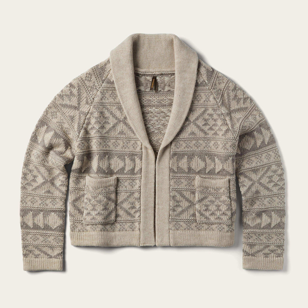 Stetson Cropped Shawl Collar Cardigan - Stetson - Flyclothing LLC