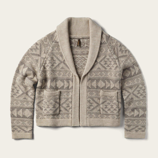 Stetson Cropped Shawl Collar Cardigan - Stetson - Flyclothing LLC