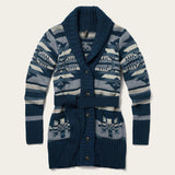 Stetson Indigo Aztec Belted Cardigan - Stetson - Flyclothing LLC