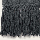 Stetson Charcoal Fringed Cardigan - Stetson - Flyclothing LLC