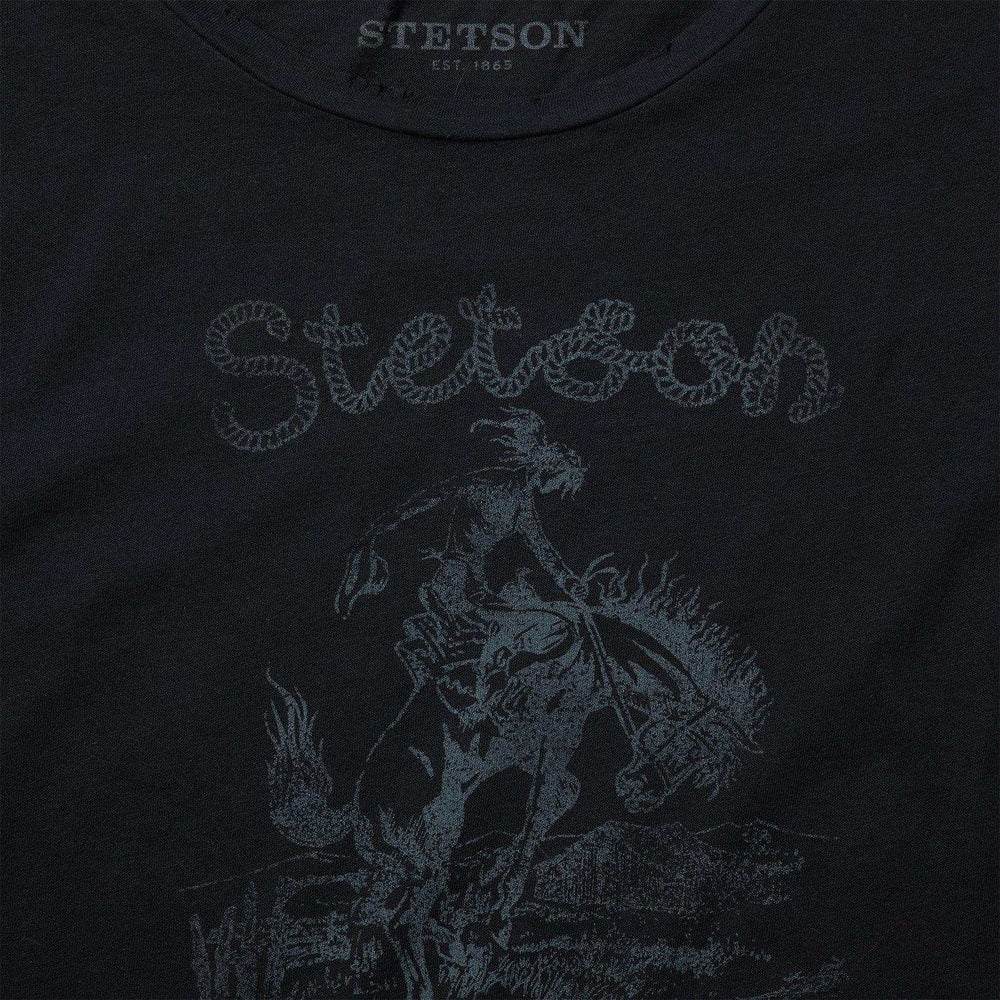 Stetson Bucking Cowboy Graphic Tee - Stetson - Flyclothing LLC