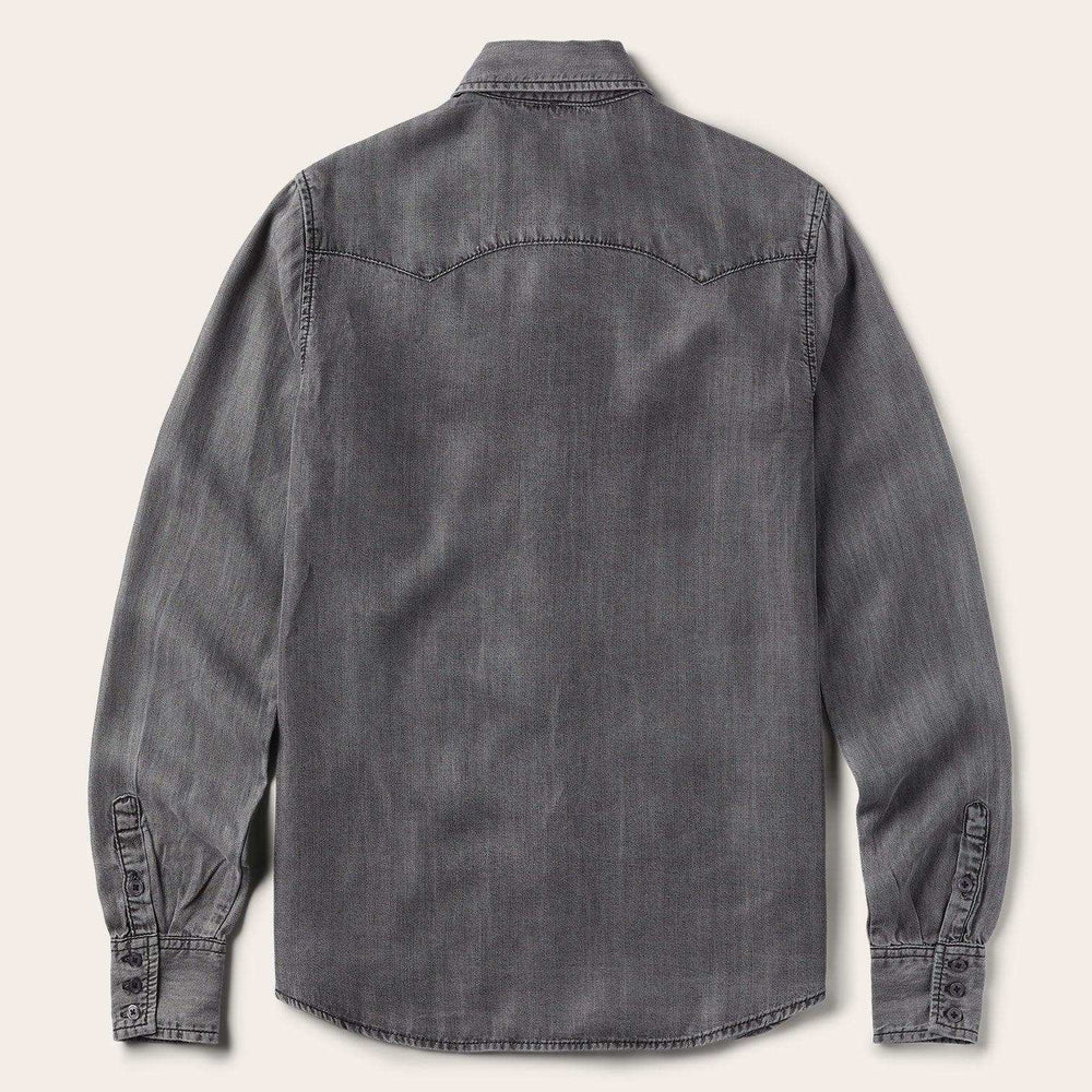 Stetson Boyfriend Fit Button Denim Tencel Blouse - Stetson - Flyclothing LLC