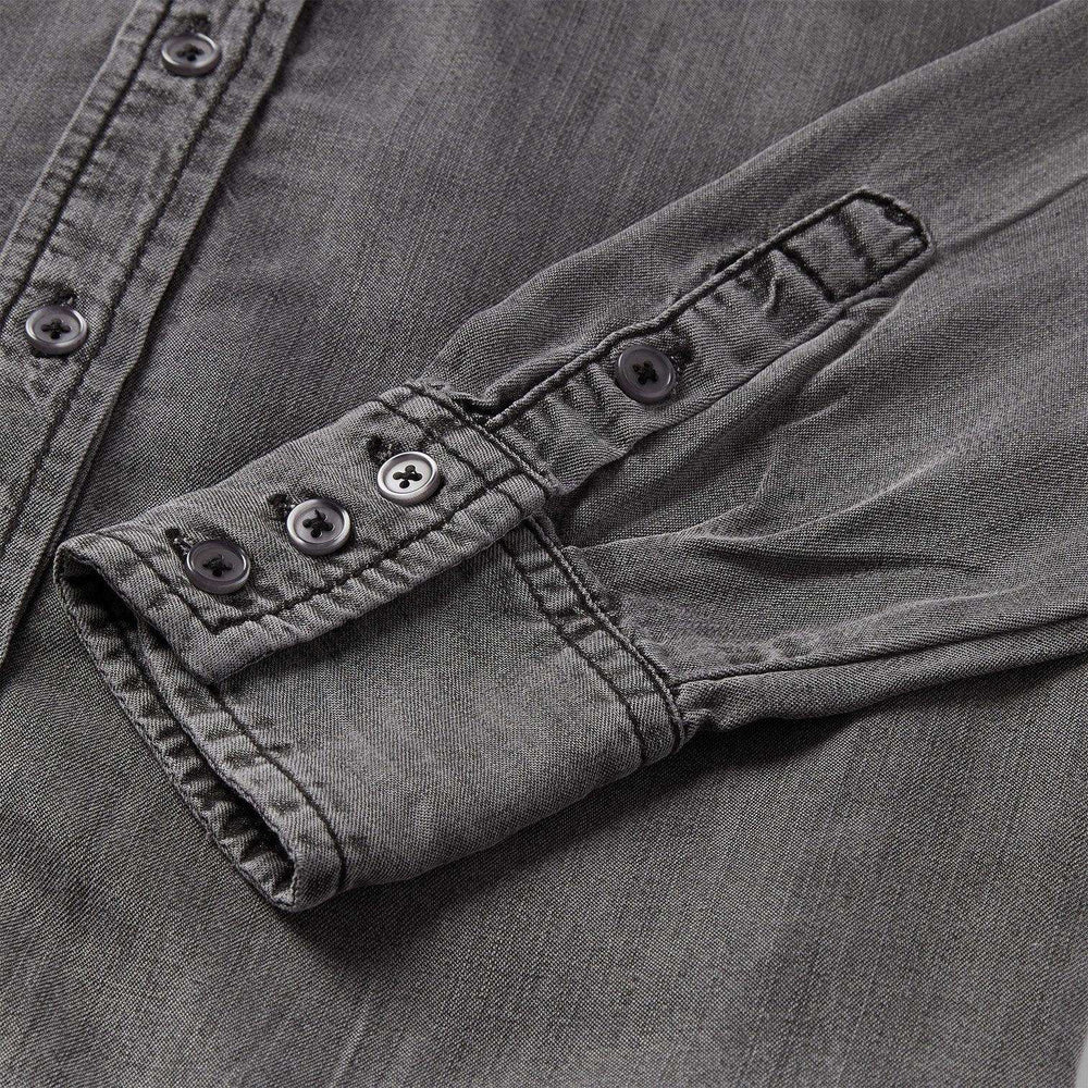 Stetson Boyfriend Fit Button Denim Tencel Blouse - Stetson - Flyclothing LLC