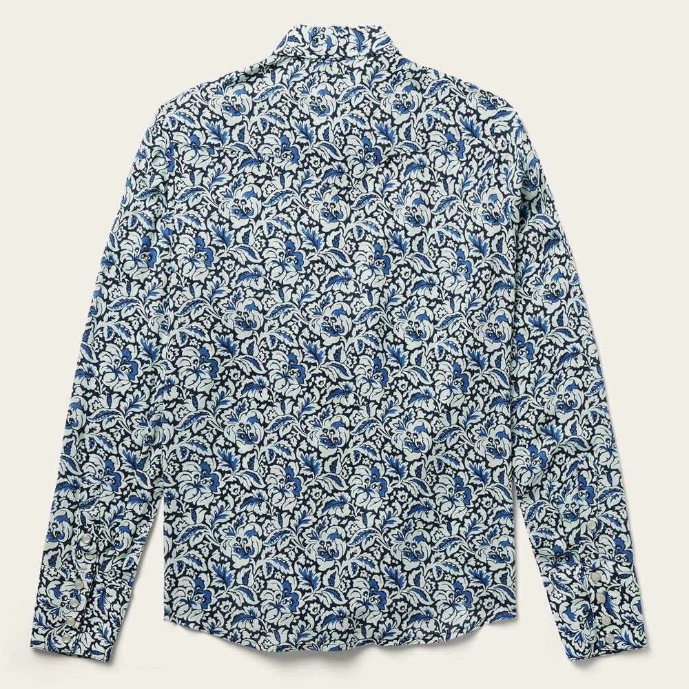 Stetson Indigo Tapestry Print Shirt - Stetson - Flyclothing LLC