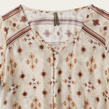 Stetson Gaucho Border Print Rayon Herringbone Blouse - Stetson - Flyclothing LLC