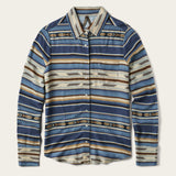 Stetson Indigo Serape Print Rayon Twill Blouse - Stetson - Flyclothing LLC