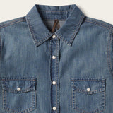 Stetson Boyfriend Fit Denim Shirt - Stetson - Flyclothing LLC