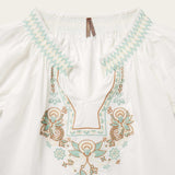 Stetson Cotton Voile Peasant Blouse - Stetson - Flyclothing LLC