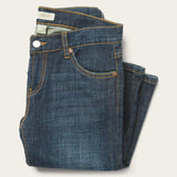 Stetson 816 Classic Boot Cut Jeans In Dark Wash - Stetson - Flyclothing LLC