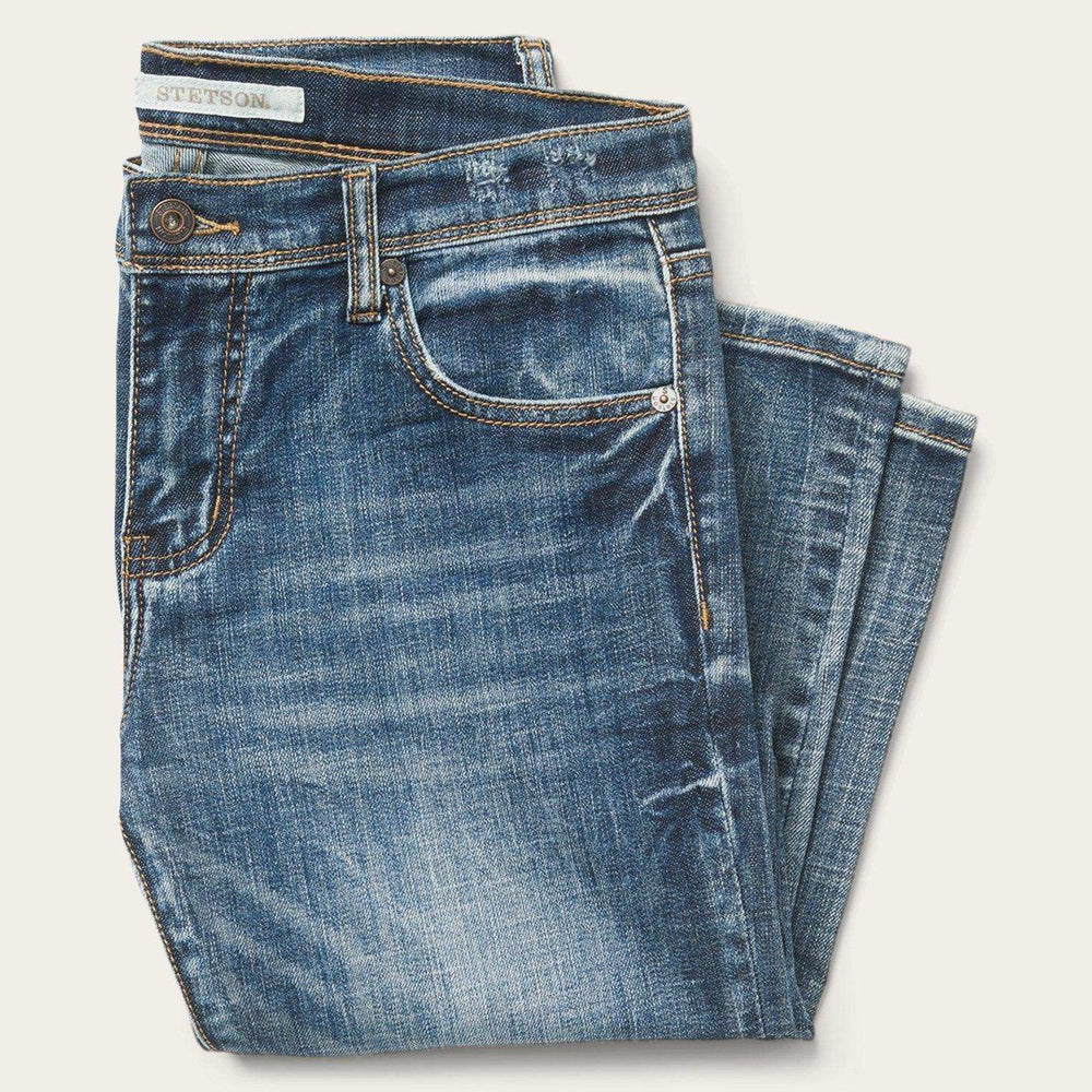 Stetson Ankle-Length Boyfriend Fit Jean - Stetson - Flyclothing LLC