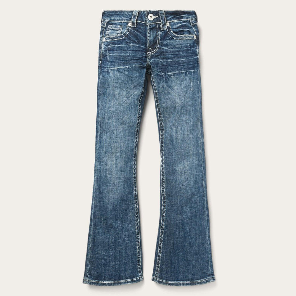 Stetson 816 Fit Jeans With White "S" Back Pocket - Stetson
