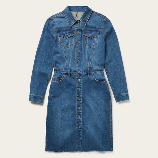 Stetson Premium Denim Shirtdress - Stetson - Flyclothing LLC