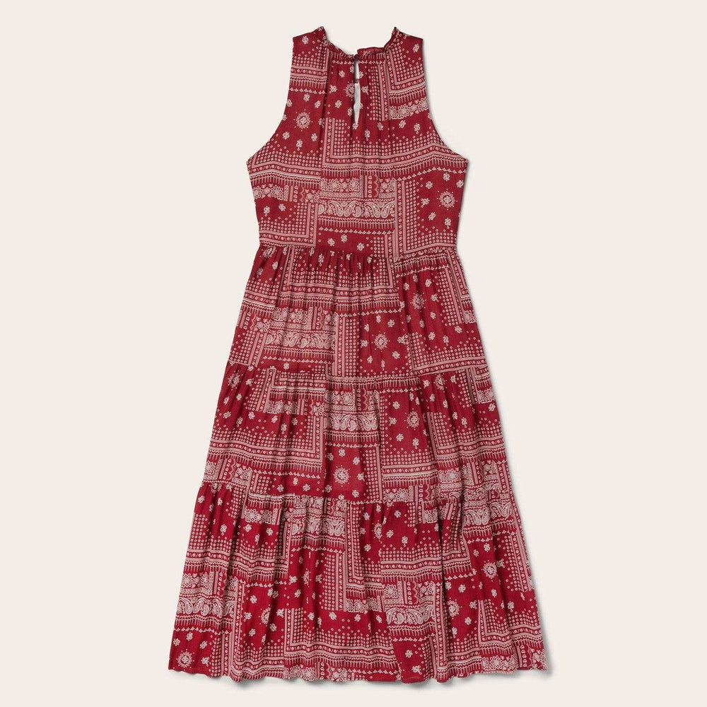 Stetson Red Bandana Patchwork Dress - Stetson - Flyclothing LLC