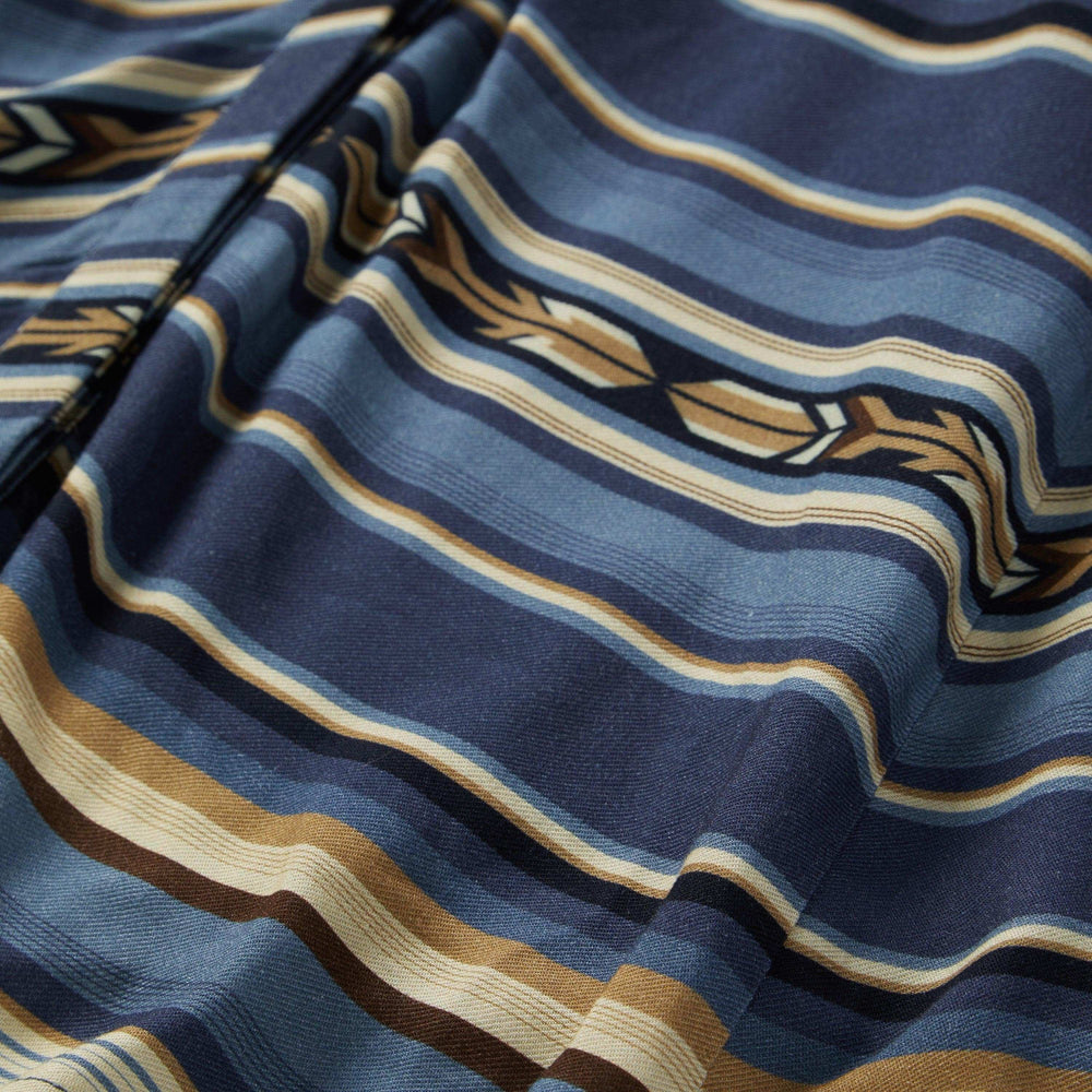 Stetson Indigo Serape Print Rayon Twill Dress - Stetson - Flyclothing LLC