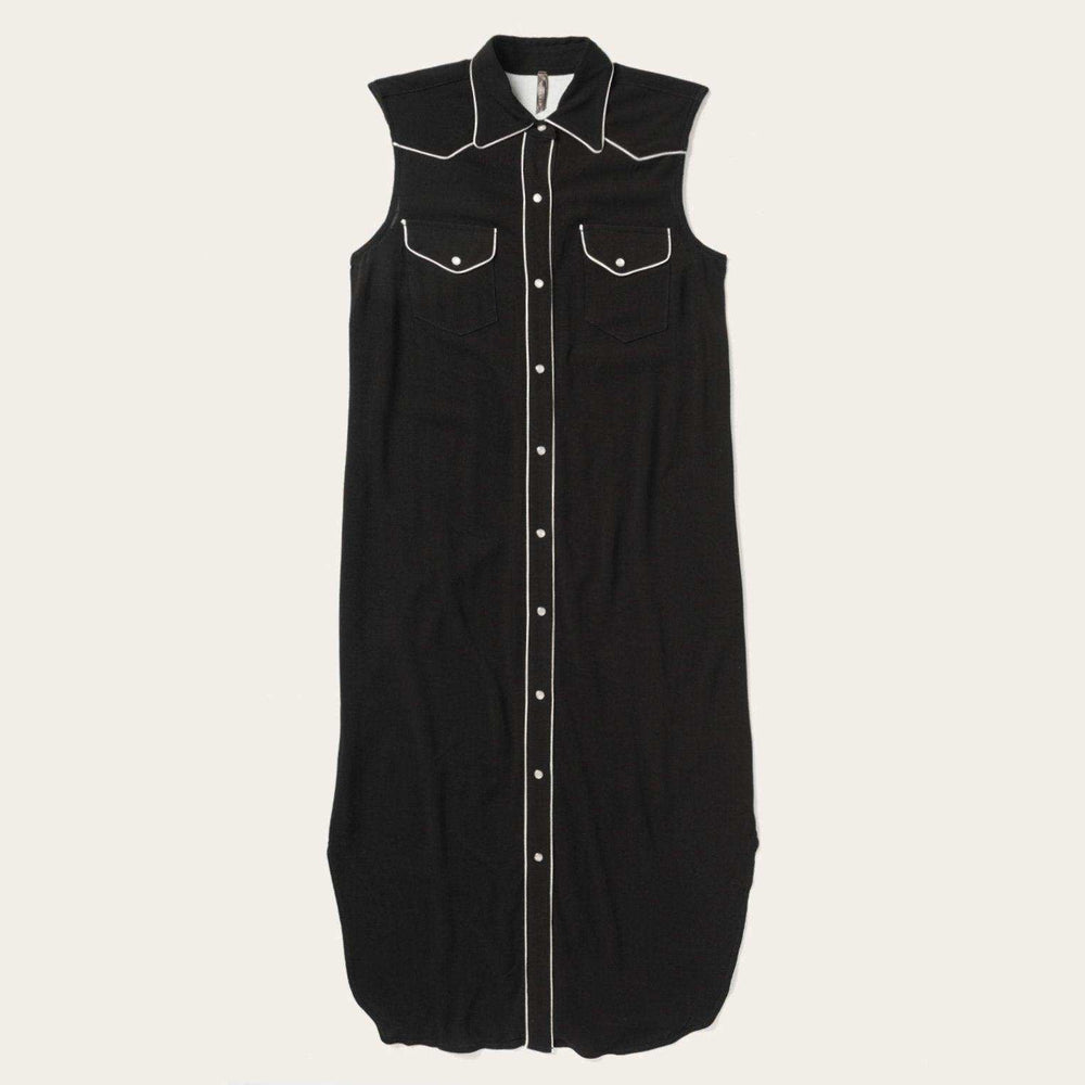 Stetson Sleeveless Western Shirt Dress - Stetson - Flyclothing LLC