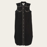 Stetson Sleeveless Western Shirt Dress - Stetson - Flyclothing LLC