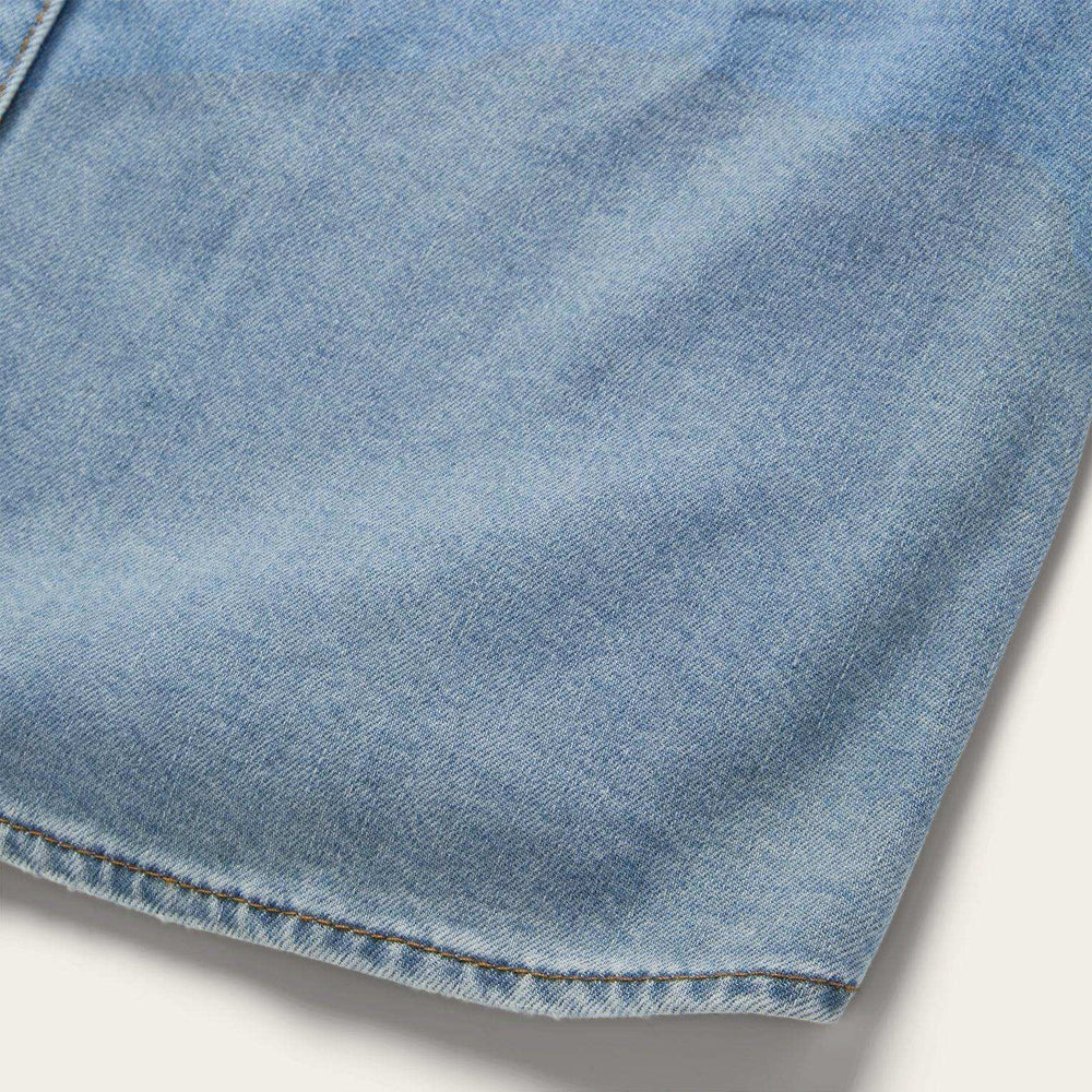 Stetson Embroidered Denim Shirt Dress - Stetson - Flyclothing LLC