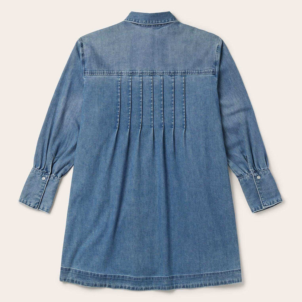 Stetson Denim Button Front Shirt Dress - Stetson - Flyclothing LLC