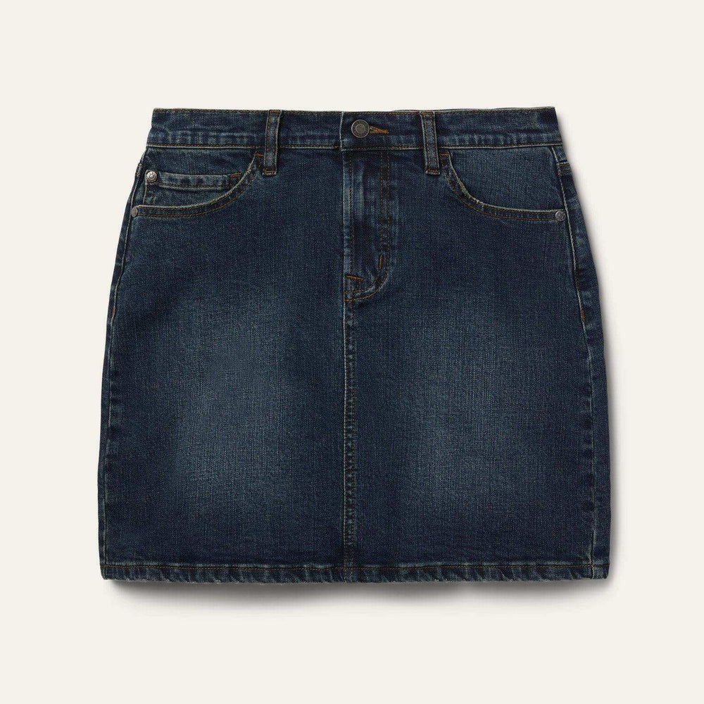 Stetson Stretch Denim 5-Pocket Skirt - Stetson - Flyclothing LLC