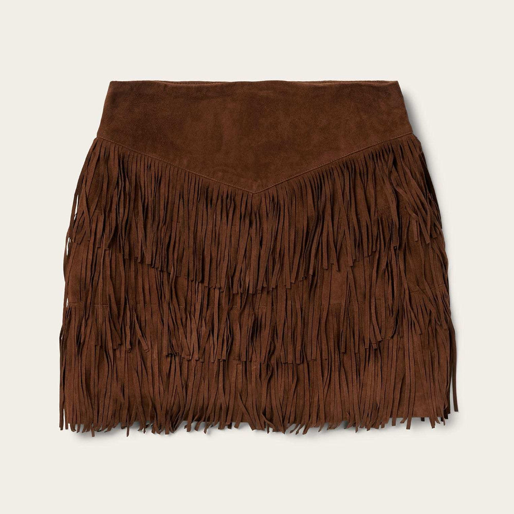 Stetson Lamb Suede Fringe Mini Skirt - Stetson - Flyclothing LLC