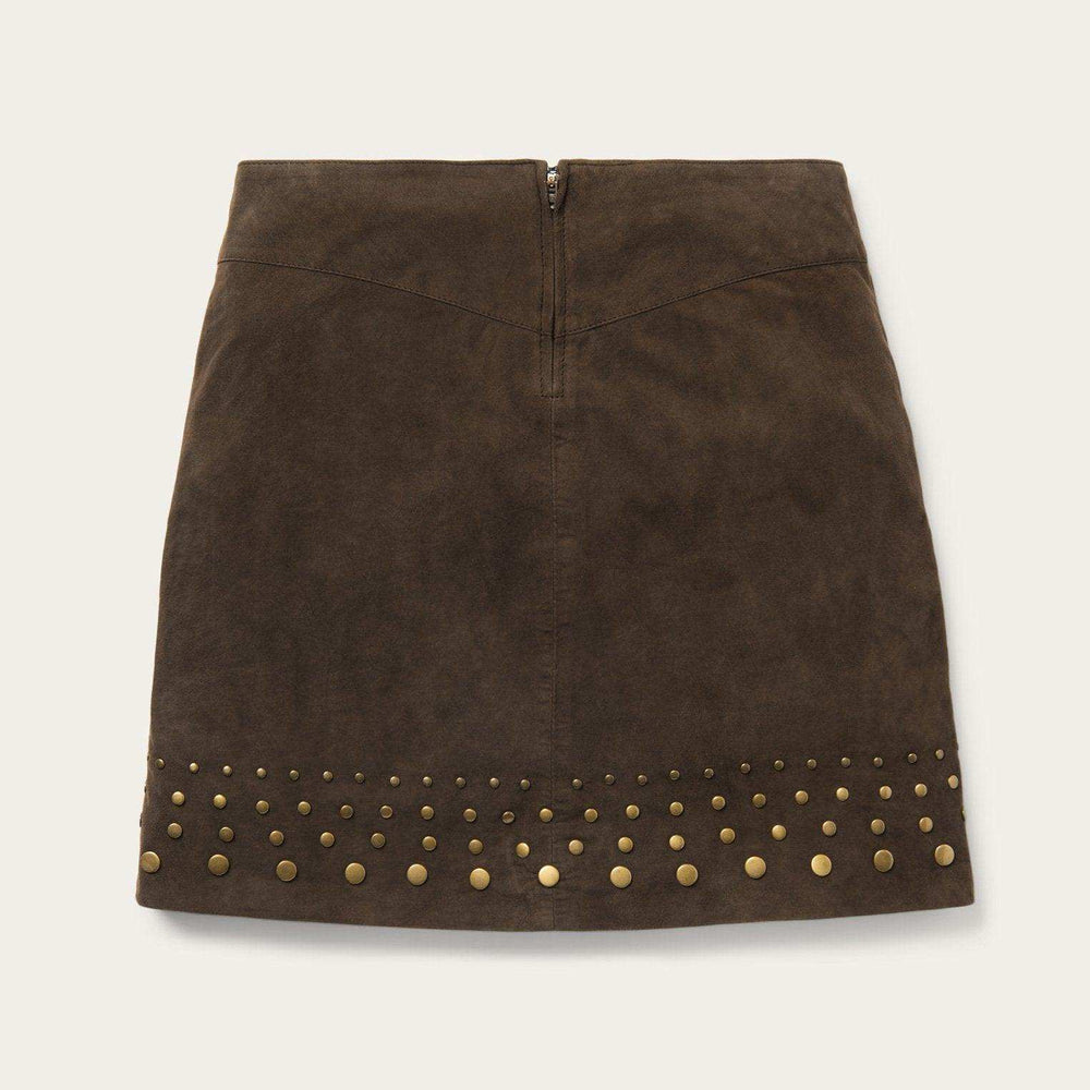 Stetson Lamb Suede Skirt with Nailheads - Stetson - Flyclothing LLC