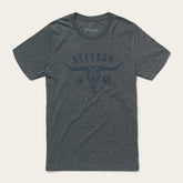 Stetson Longhorn Graphic Tee - Stetson - Flyclothing LLC