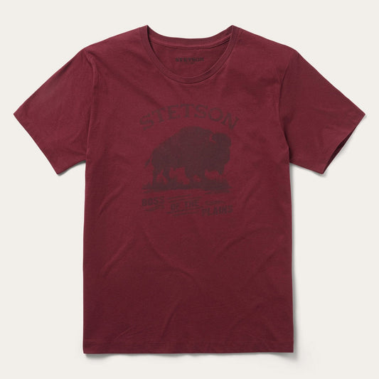 Stetson Red Bison Graphic Tee