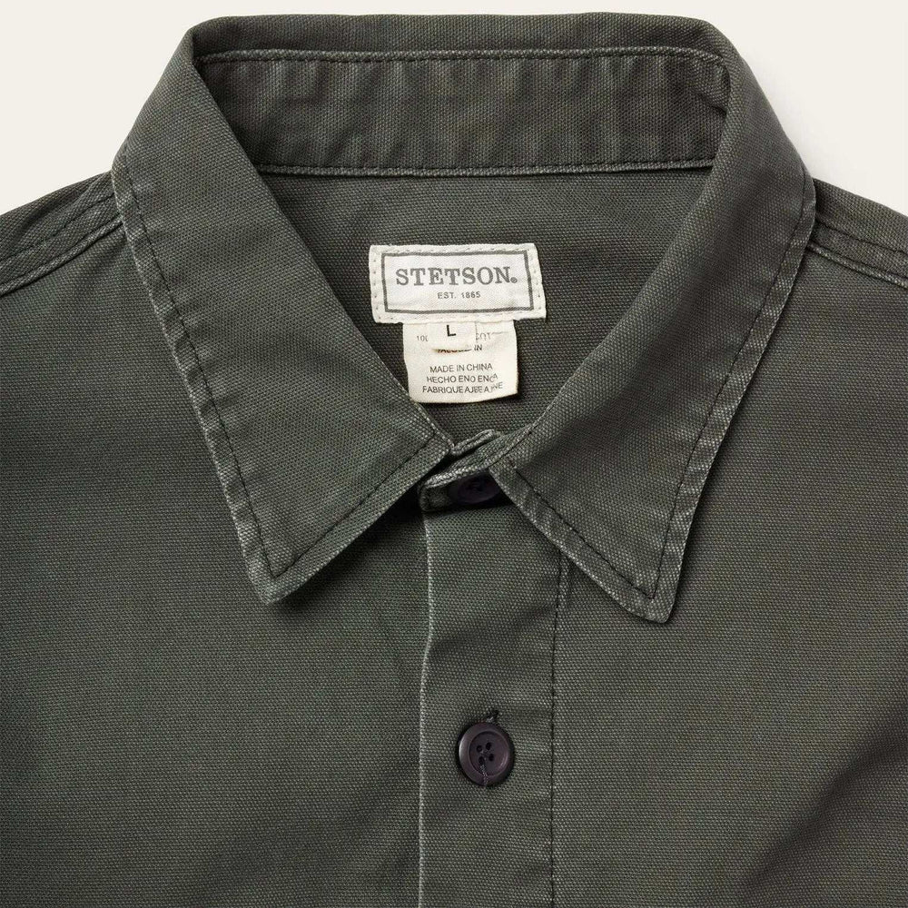 Stetson Stretch Canvas Jac-Shirt - Stetson - Flyclothing LLC