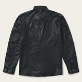 Stetson Leather Western Shirt Jacket - Stetson - Flyclothing LLC