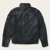 Stetson Black Leather Jacket - Stetson - Flyclothing LLC